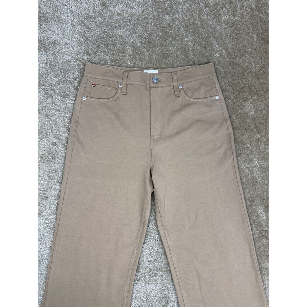 Hudson Women's High Waist Straight Leg Ankle Pant Tan Size 26 Inseam 26.5 A454 - Picture 2 of 13